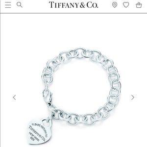 Tiffany & Co. Heart Tag Charm Bracelet